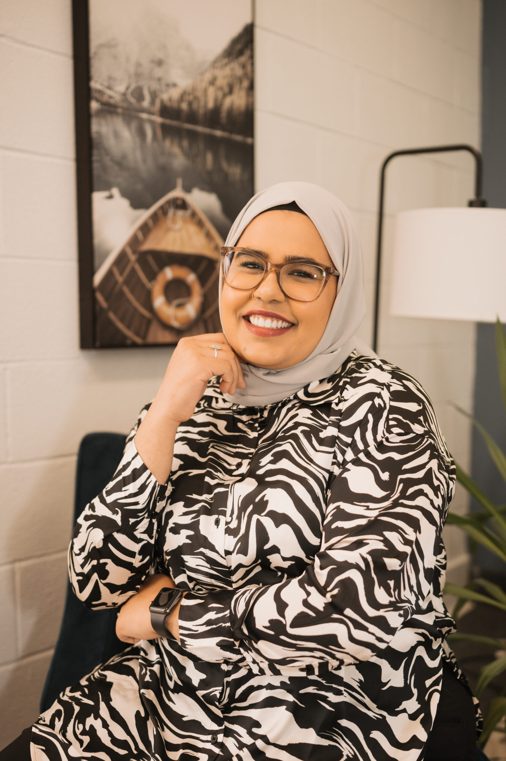 Ayeshah Ali, mental health counsellor